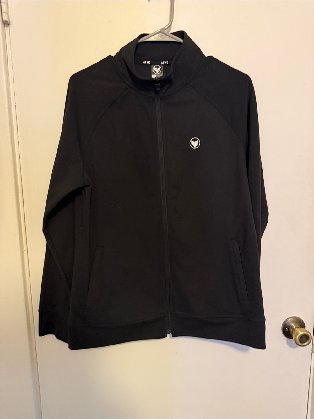 AFWD Black Full-Zip Long Sleeve Jacket